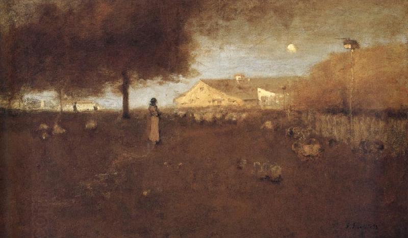 George Inness Old Farm-Montclair oil painting picture